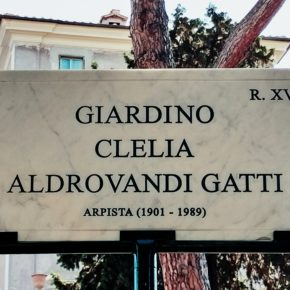 Oggi a Roma inaugurato il Giardino dedicato a Clelia Gatti Aldrovandi
