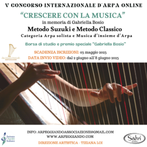 V Concorso Internazionale Crescere con la Musica